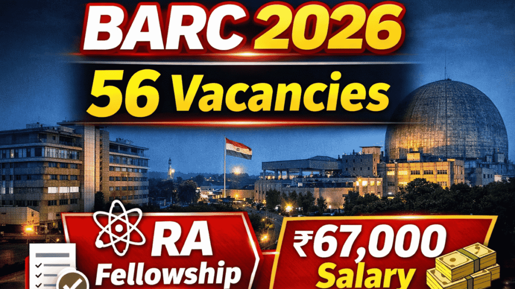 BARC Recruitment 2026