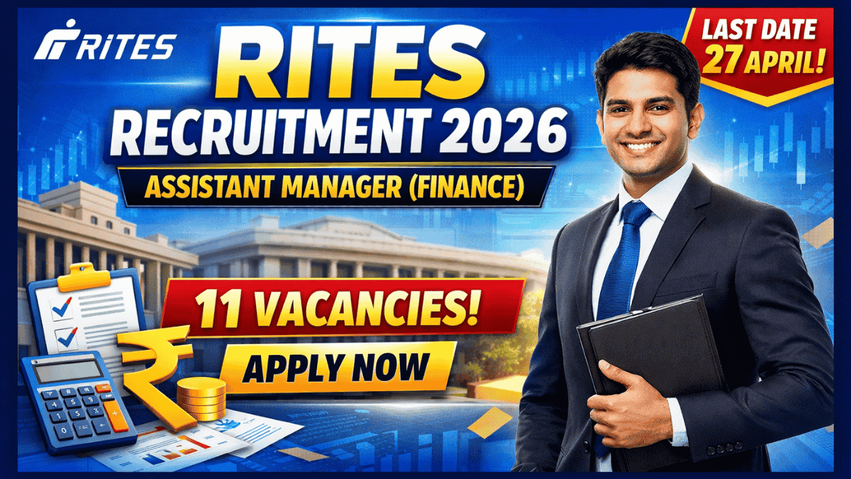 RITES Assistant Manager Recruitment 2026