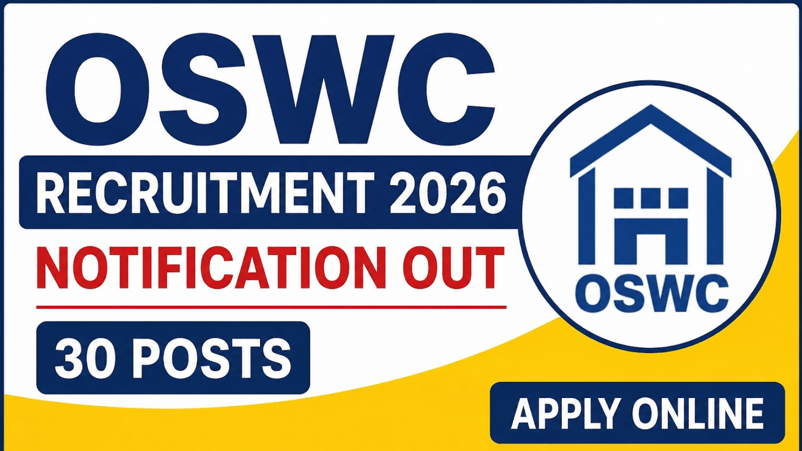 OSWC Recruitment 2026